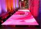 Пол этапа СИД полного цвета П9мм, СИД освещает вверх плитки танцплощадки для свадебного банкета поставщик